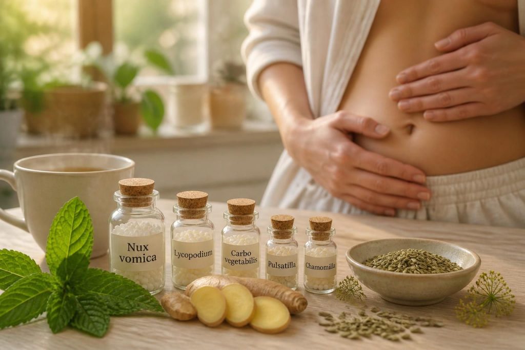 découvrez les options d'homéopathie pour soulager la digestion difficile et les ballonnements, avec des conseils naturels et efficaces pour améliorer votre confort digestif.