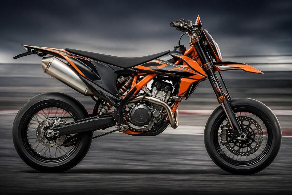 découvrez la ktm 500 exc f supermotard : prix, performances, vitesse maximale et caractéristiques techniques détaillées pour les passionnés de moto.