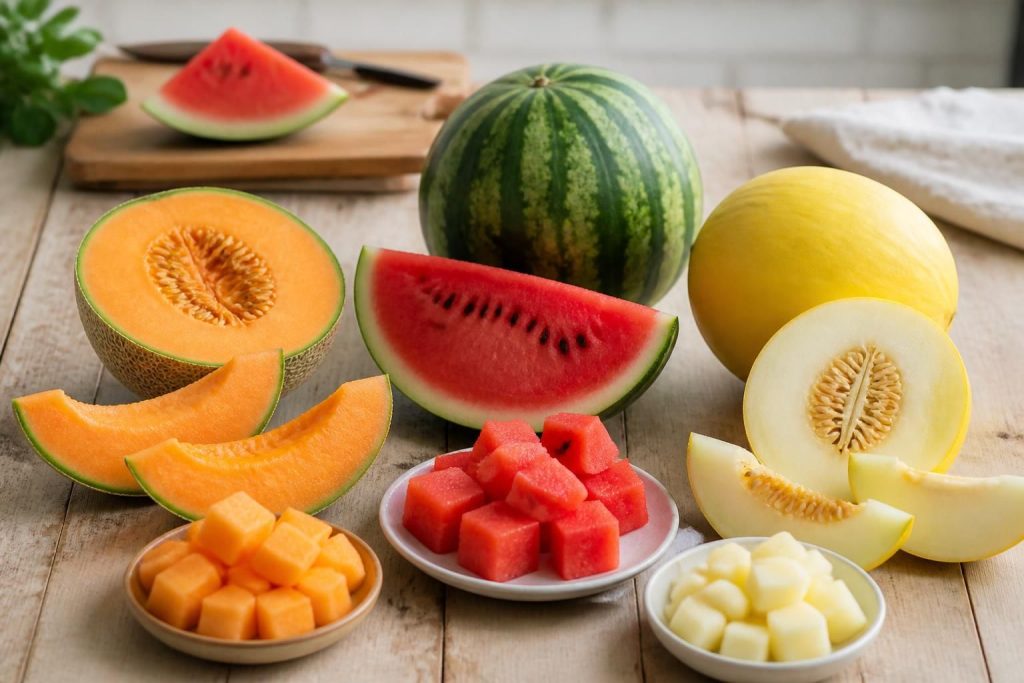 découvrez l'apport calorique du melon selon ses variétés et les quantités consommées pour mieux gérer votre alimentation et profiter de ce fruit délicieux.