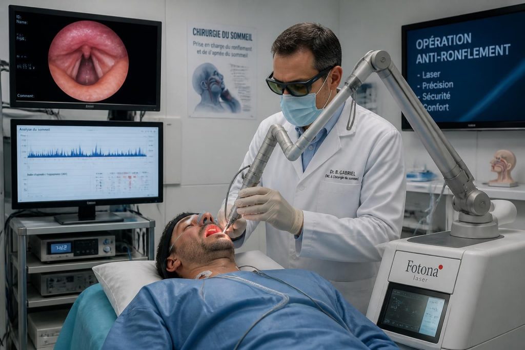 découvrez tout sur l'opération de ronflement au laser : coût, avantages et résultats attendus pour améliorer votre sommeil.