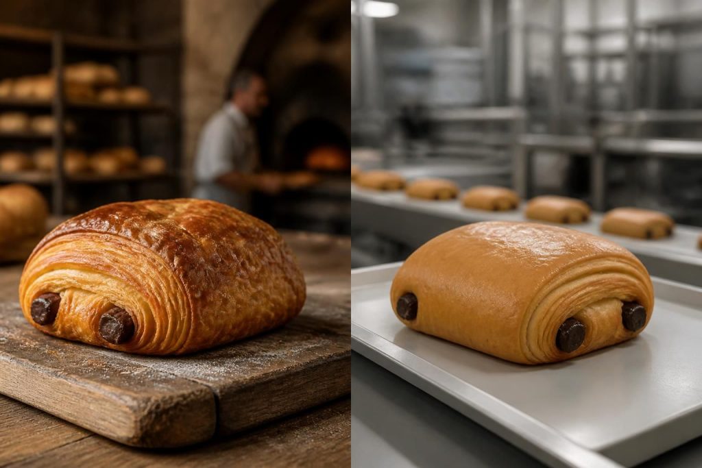 découvrez un comparatif détaillé des calories dans les pains au chocolat issus de boulangeries artisanales et industrielles pour mieux choisir votre gourmandise.